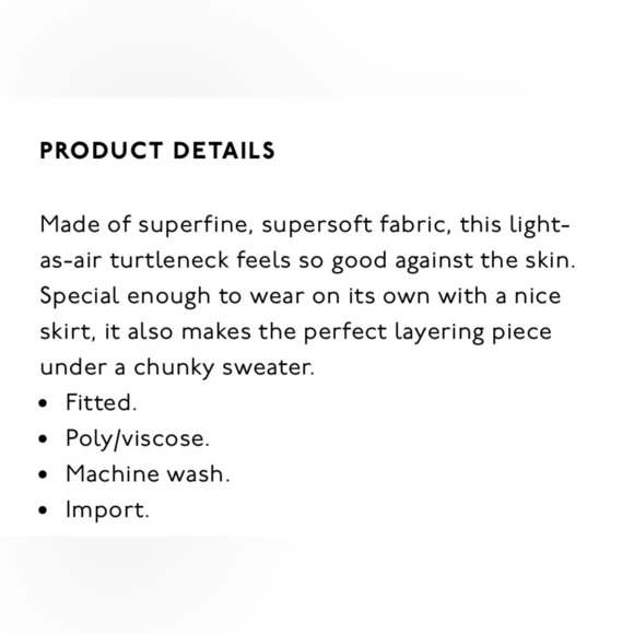 Madewell Fine Ribbed Turtleneck Long Sleeve Small Dark Mediterranean Windmill - Picture 13 of 15